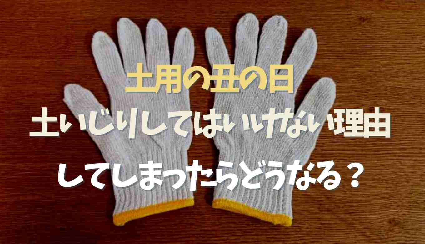 土用の丑の日に土いじりしてはいけない理由！土いじりをしては いけない 日 2026