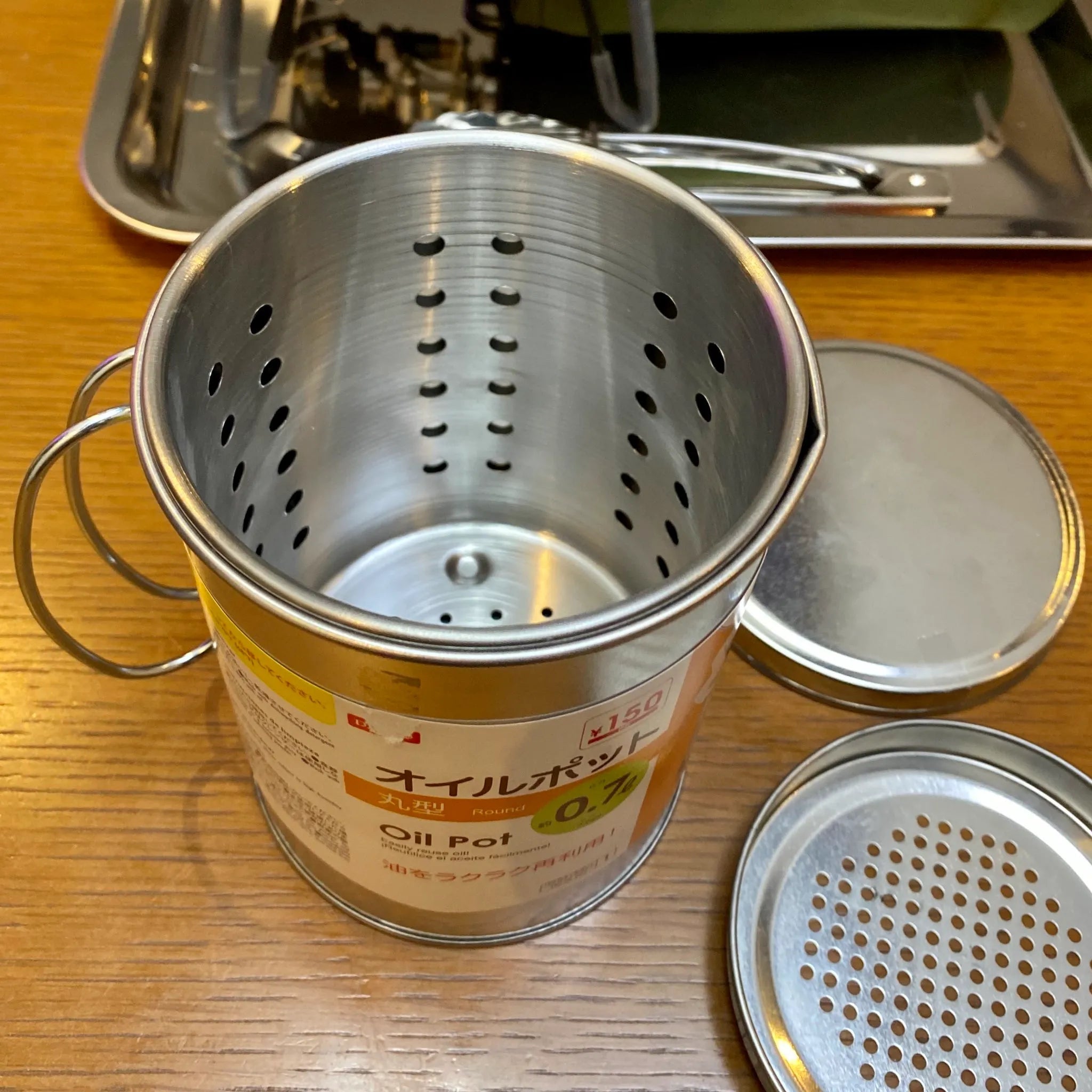 100均のオイルポットの種類